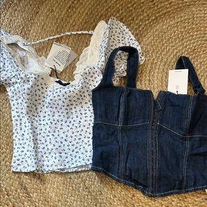 NWT • Reformation Bundle of tops - size 8